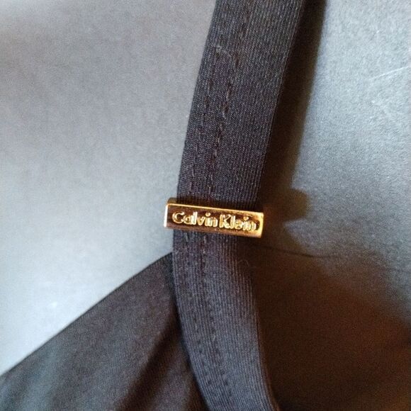 Calvin Klein Faux Wrap Tankini Top - Picture 5 of 9